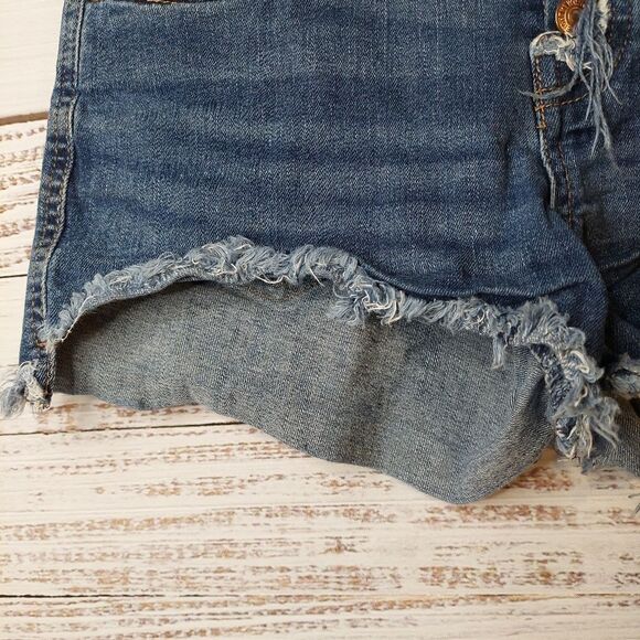 Womans Ardene Eightytwo Cut off Jean Shorts sz 11 - Picture 4 of 11